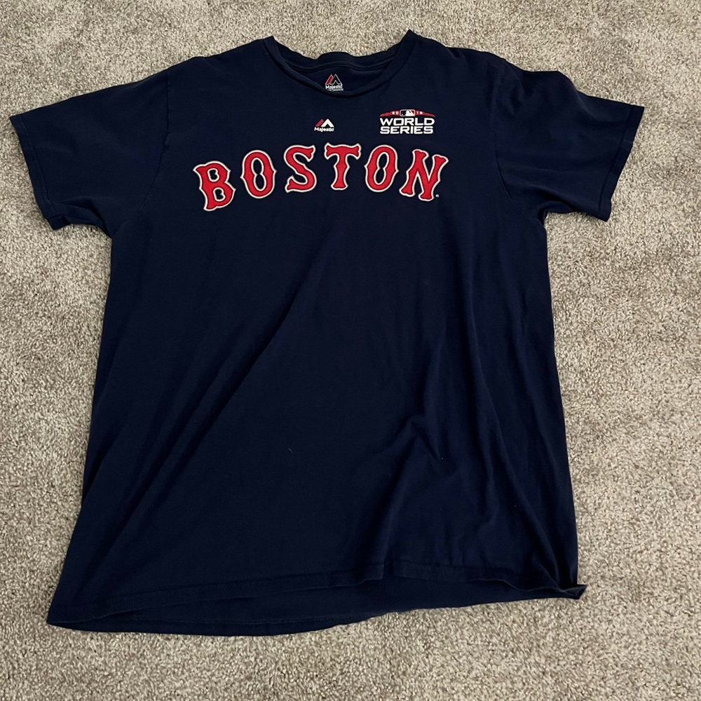 JD Martinez Boston Red Sox World Series Champs T-Shirt